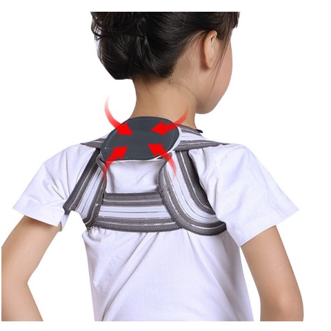 Body Harness Terapi Penyangga Punggung Penegak Tulang Belakang / Korset Smart Back Support Posture Corrector