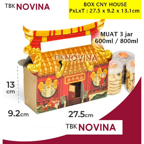 BOX IMLEK STOPLES / KOTAK STOPLES / BOX KUE KERING / BOX STOPLES CHINESE NEW YEAR SINCIA