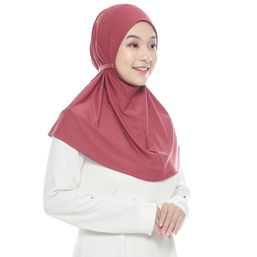 HIJAB BERGO NON PET/ HAMIDAH SIZE M/BERGO INSTAN/JILBAB JERSY/BERGO SPORT