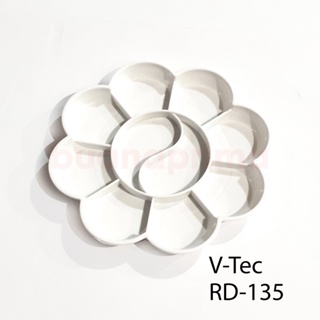 Palet Plastik / Palet Lukis V-TEC VT-RD 135 Diameter 13,5 cm