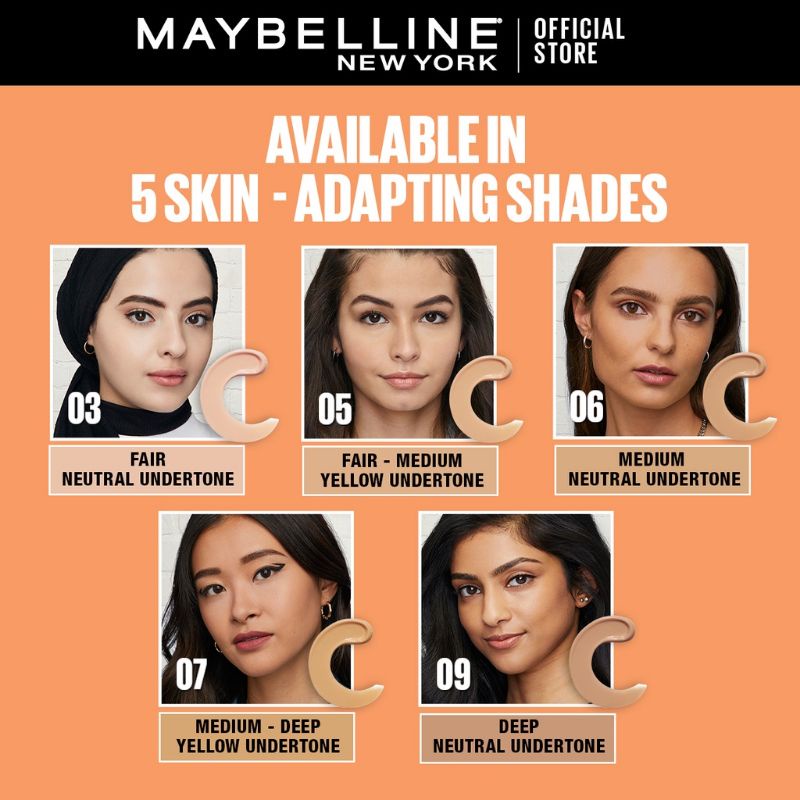 MAYBELLINE FIT ME FRESH TINT | ❤ jselectiv ❤ Foundation Tint With Vitamin C and Sunscreen SPF50 MAYBELLINE ORI✔️BPOM✔️MURAH✔️COD✔️