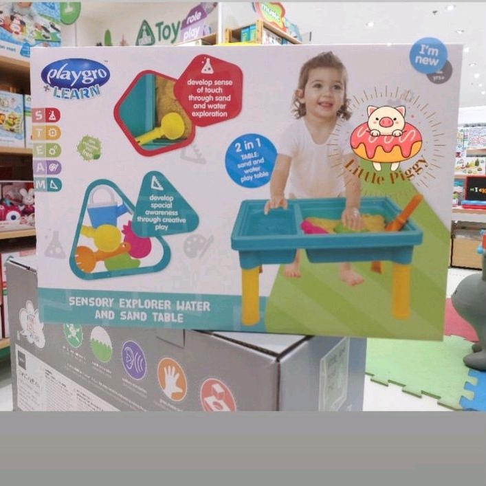 Jual Playgro sensory explorer water and sand table Shopee Indonesia