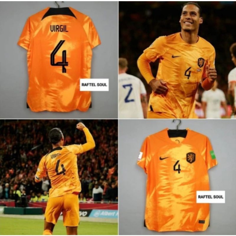 JERSEY BAJU BOLA BELANDA HOME 2022/2023 WORLD_CUP GRADE ORI