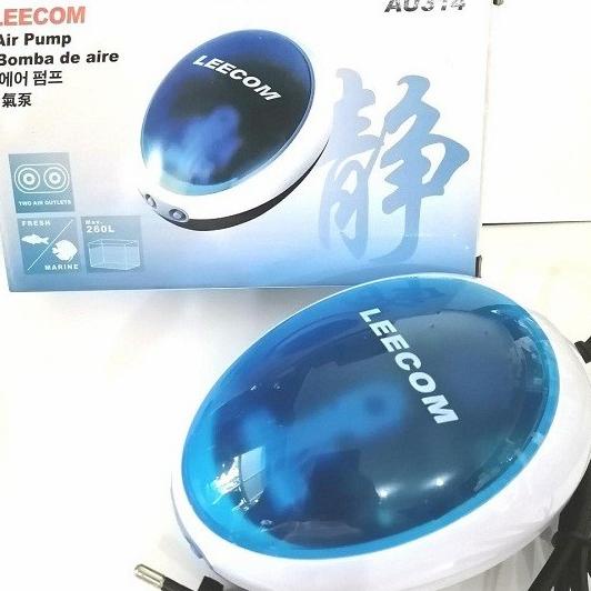 Leecom AU 314 aerator 2 lubang pompa udara aquarium super silent