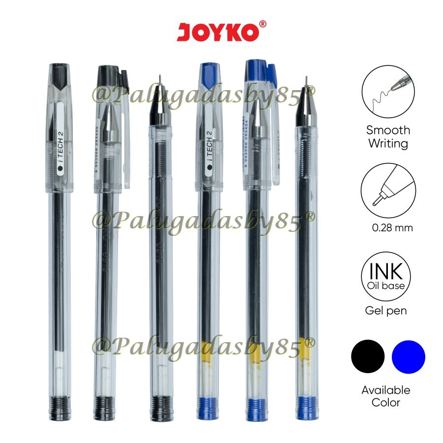 

(1 Biji) JOYKO Bolpen Joyko GP-266 iTech 2 0.28 Gel Pen / Gel Pen Joyko / Pulpen Joyko / Pena Joyko / Pulpen Gel Joyko (1 Biji)
