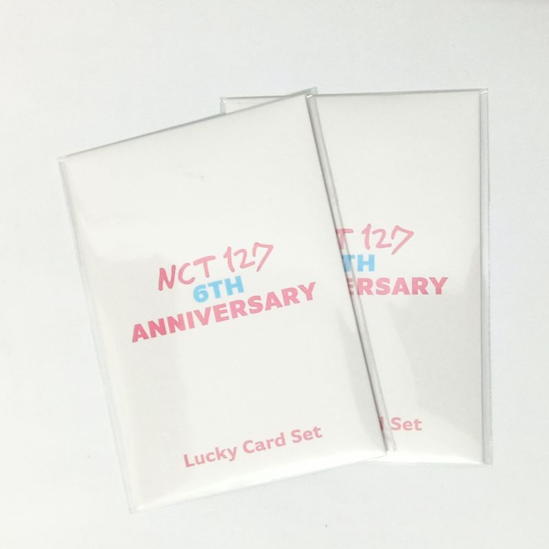MERCHANDISE NCT 127 6TH DEBUT ANNIVERSARY