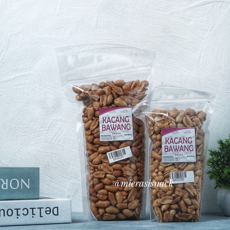 

Kacang Bawang Goreng kupas Kiloan 500gram | snack kiloan | jajanan jadul | makanan ringan