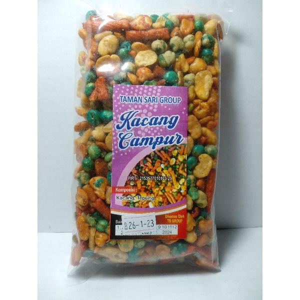 

Kacang campur, kacang pedas, kacang kapri