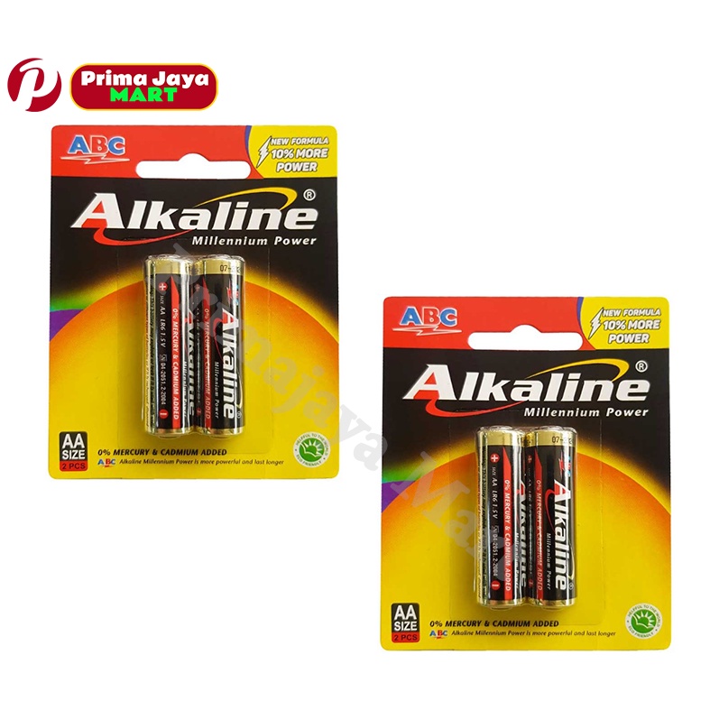 Batu Baterai Alkaline ABC AA