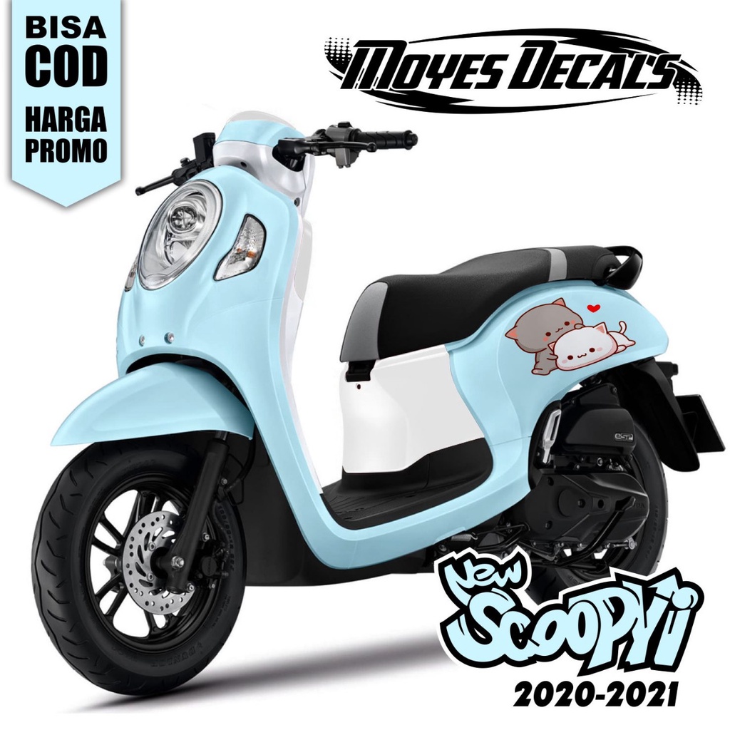decal fullbody motor scoopy 2020-2021 terbaru stiker polos fullbody
