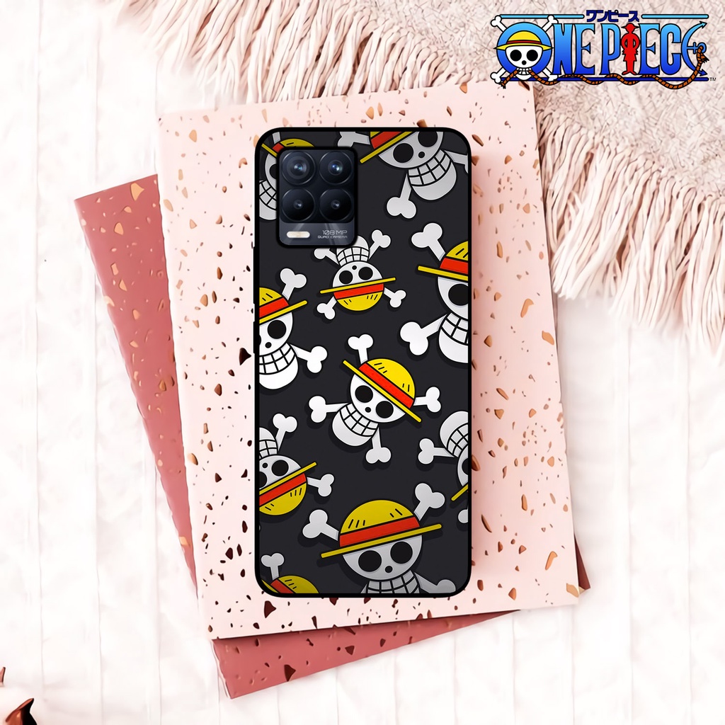 [RM119] Custom Case Glossy ALL TYPE REALME 8 - 8 PRO ANIME LUFFY ONE PIECE
