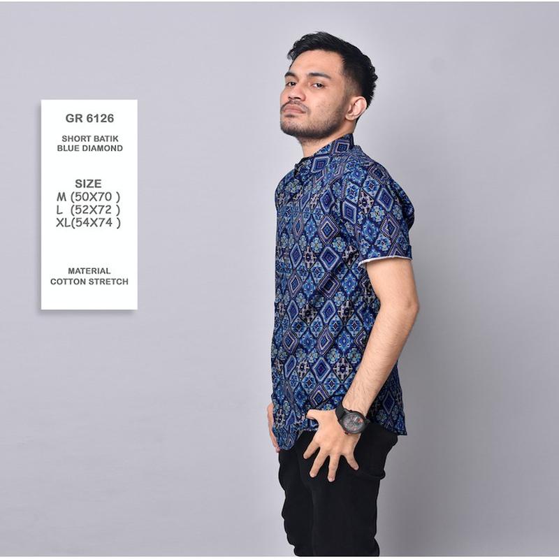 Kemeja Batik Pria Lengan Pendek Baju Batik Pria Lengan Pendek Kemeja Batik Lengan Pendek Pria Kemeja