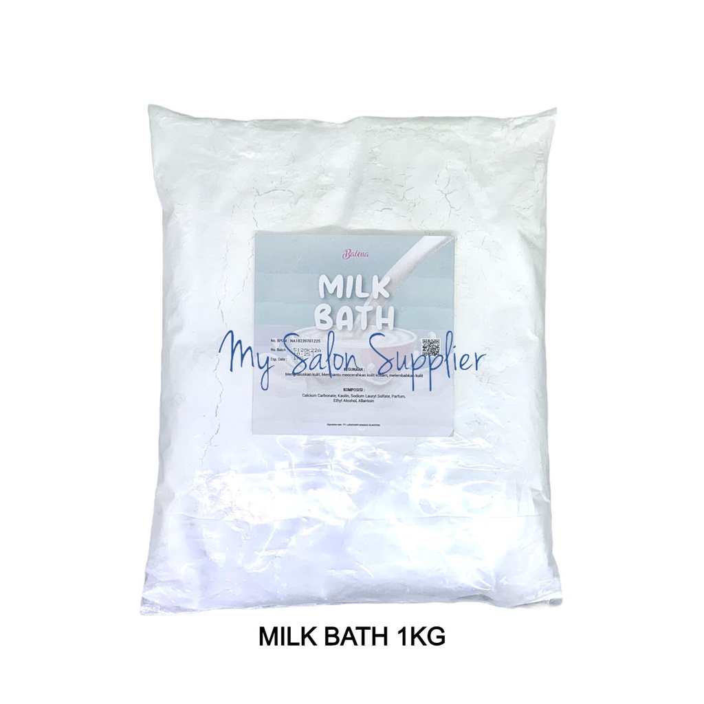 Balena Mandi Susu Milk Bath Powder 1kg