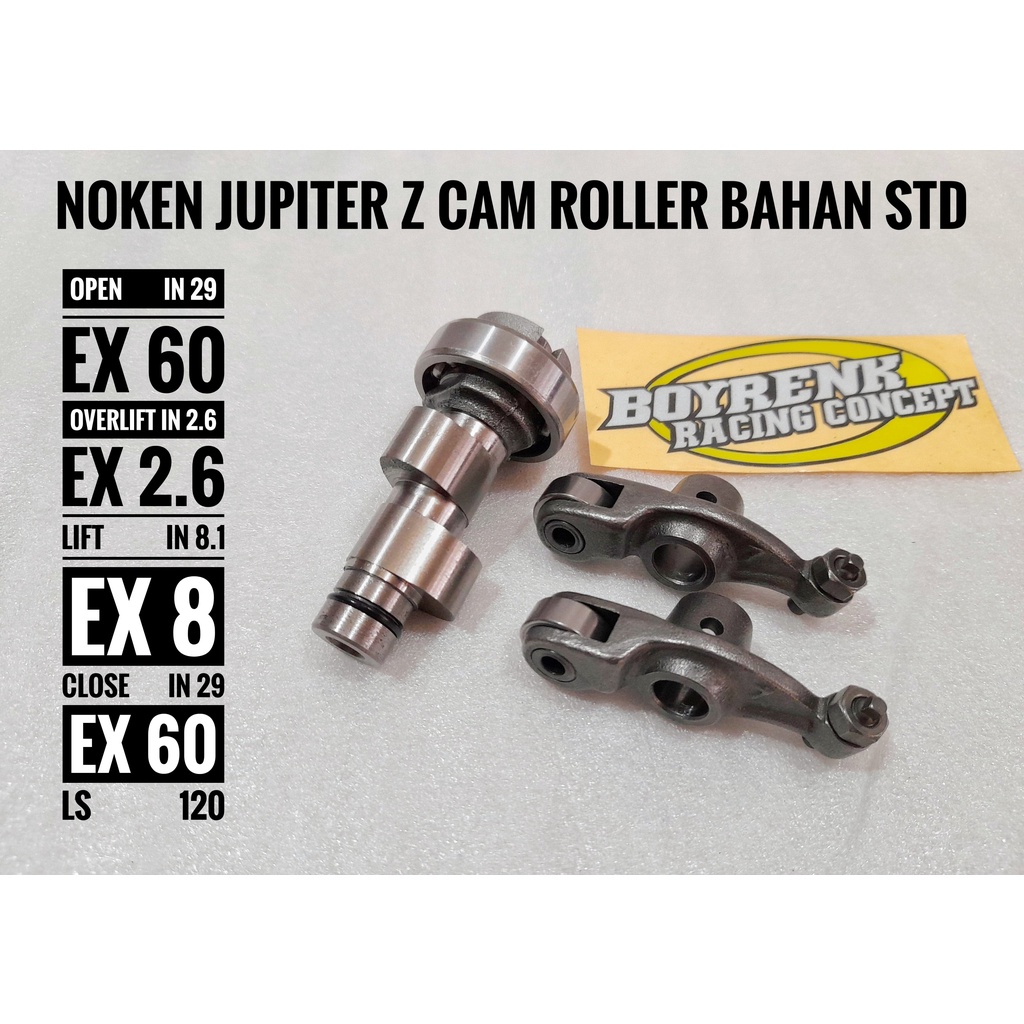 CAM SHAFT NOKEN AS JUPITER Z/ VEGA R / VEGA LAMA ROLLER PNP BAHAN STD - BOYRENK SURABAYA