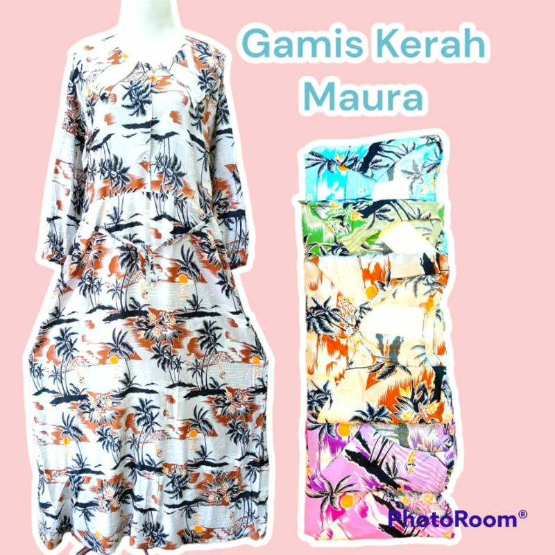 Gamis Kerah Maura / Longdress / Daster Panjang