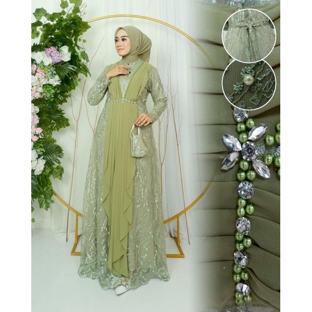 GAMIS FIARA/GAMIS PAYET/GAMIS KONDANGAN/DRES WISUDA/GAMIS TERBARU/GAMIS ACARA FORM