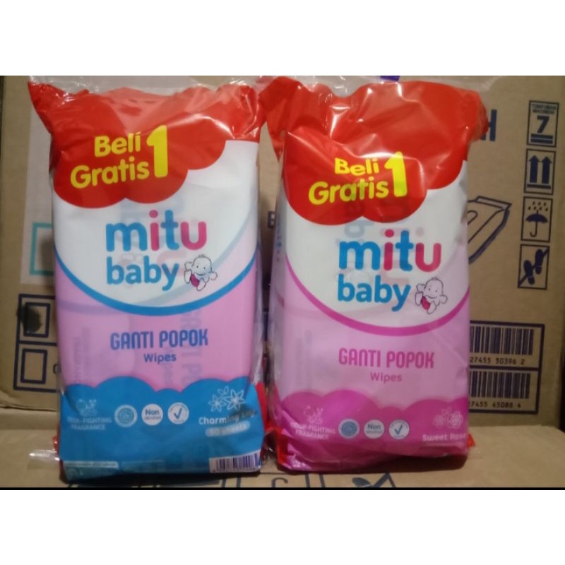 Tissue Basah Mitu 50 S Buy1 Get1