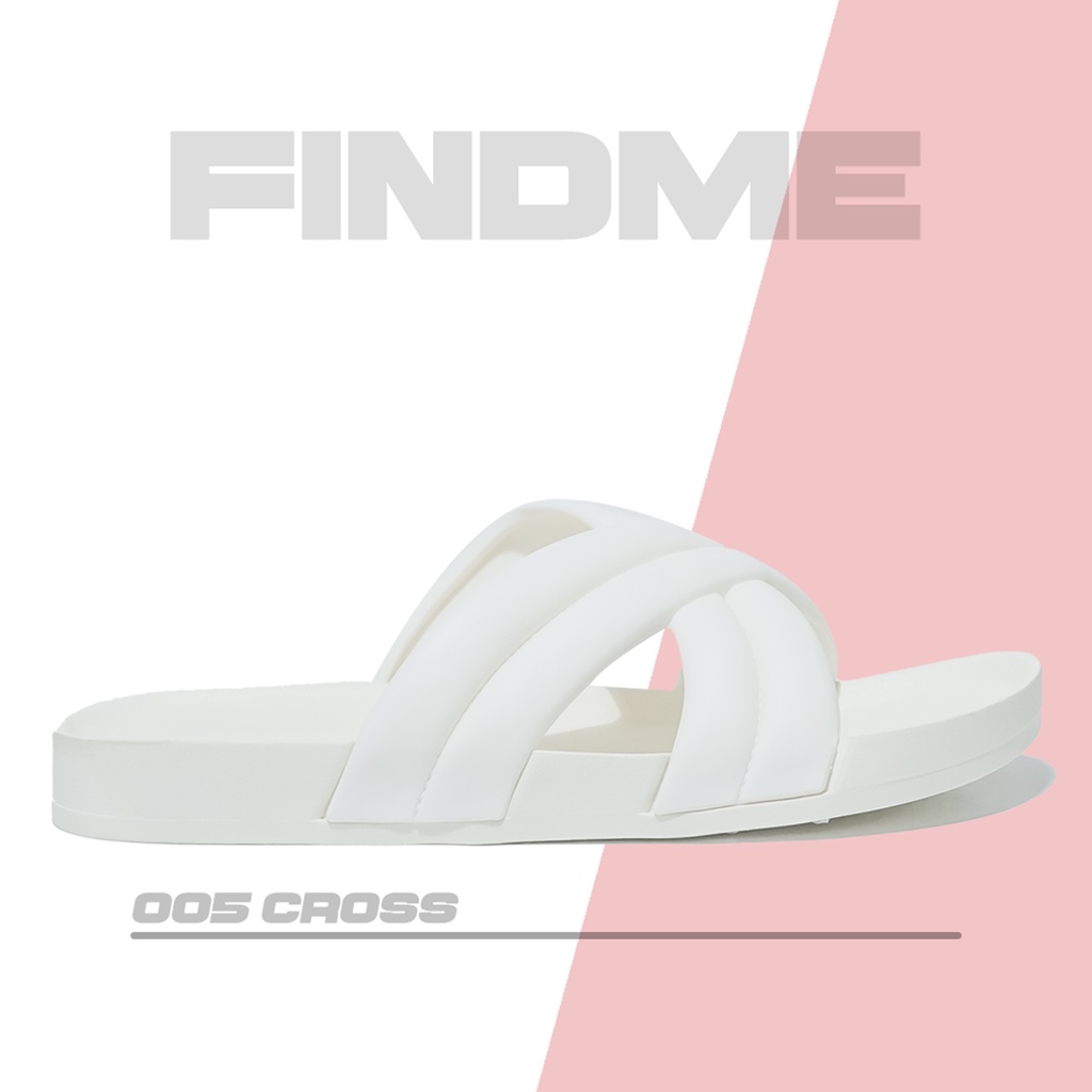 SANDAL WANITA PRAKTIS MODEL SILANG TRENDY NOW GAYA HARIAN BAHAN RUBBER IMPORT 005CROSS