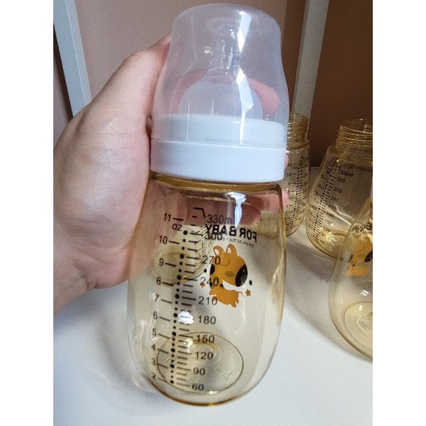 PPSU Baby Bottle 330ml / Botol Susu PPSU Wide Neck cocok untuk Philips Avent Pompa Asi Spectra dll ukuran besar 9m+ 12m+ Botol Asi bisa untuk Pompa Asi MomUung PPSU Bebetons / Botol Pompa Asi Mom Uung