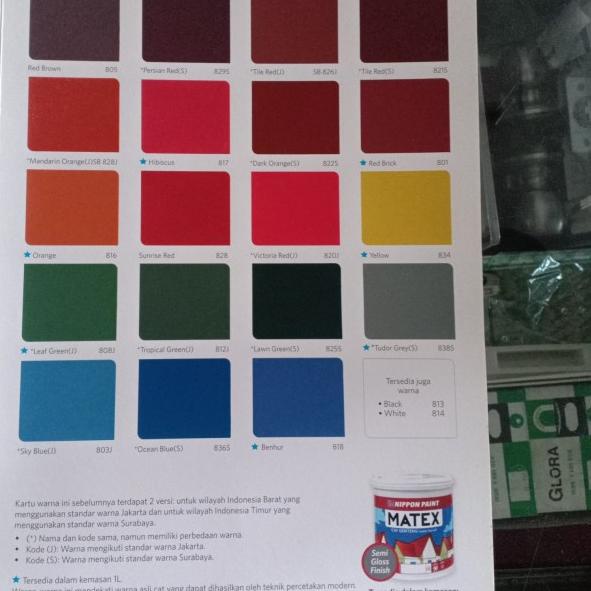 Cat Genteng Matex Oplosan Galon 2.5L