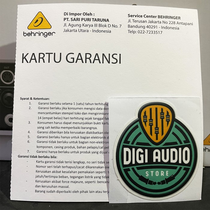 Audio Mixer Behringer Xenyx 1002Fx - 2 Input Microphone - Efek Vocal #Original