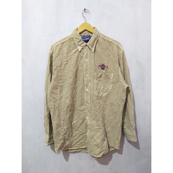 KEMEJA HARD ROCK CAFE SECOND