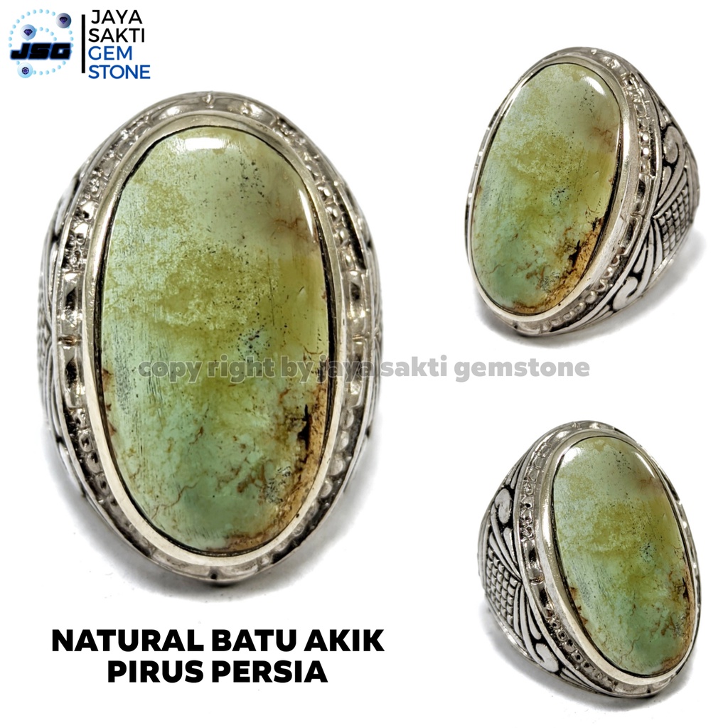 Natural Batu Akik Pirus Persia Original PP10