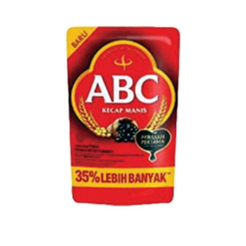 

( SATUAN ) ABC KECAP MANIS refill isi 225ml isi 1 ( SATU ) PCS