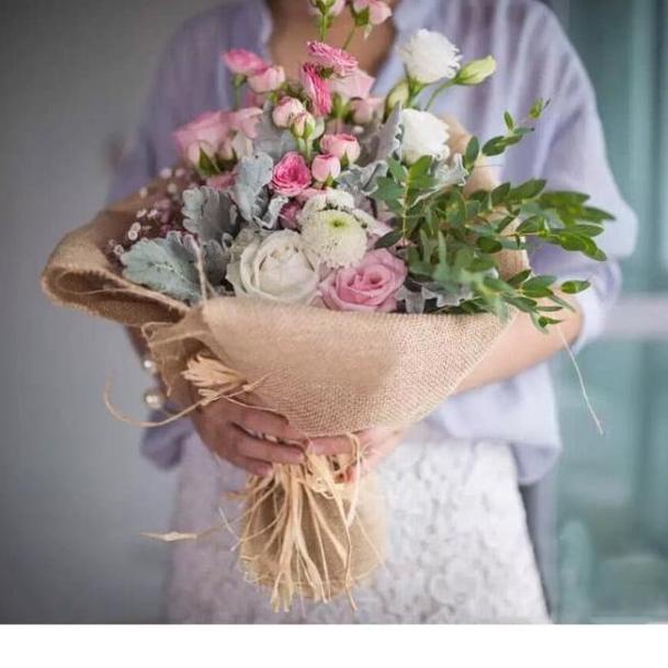 

KARUNG GONI / BURLAP (1 ROLL) FLOWER WRAP PEMBUNGKUS BUNGA