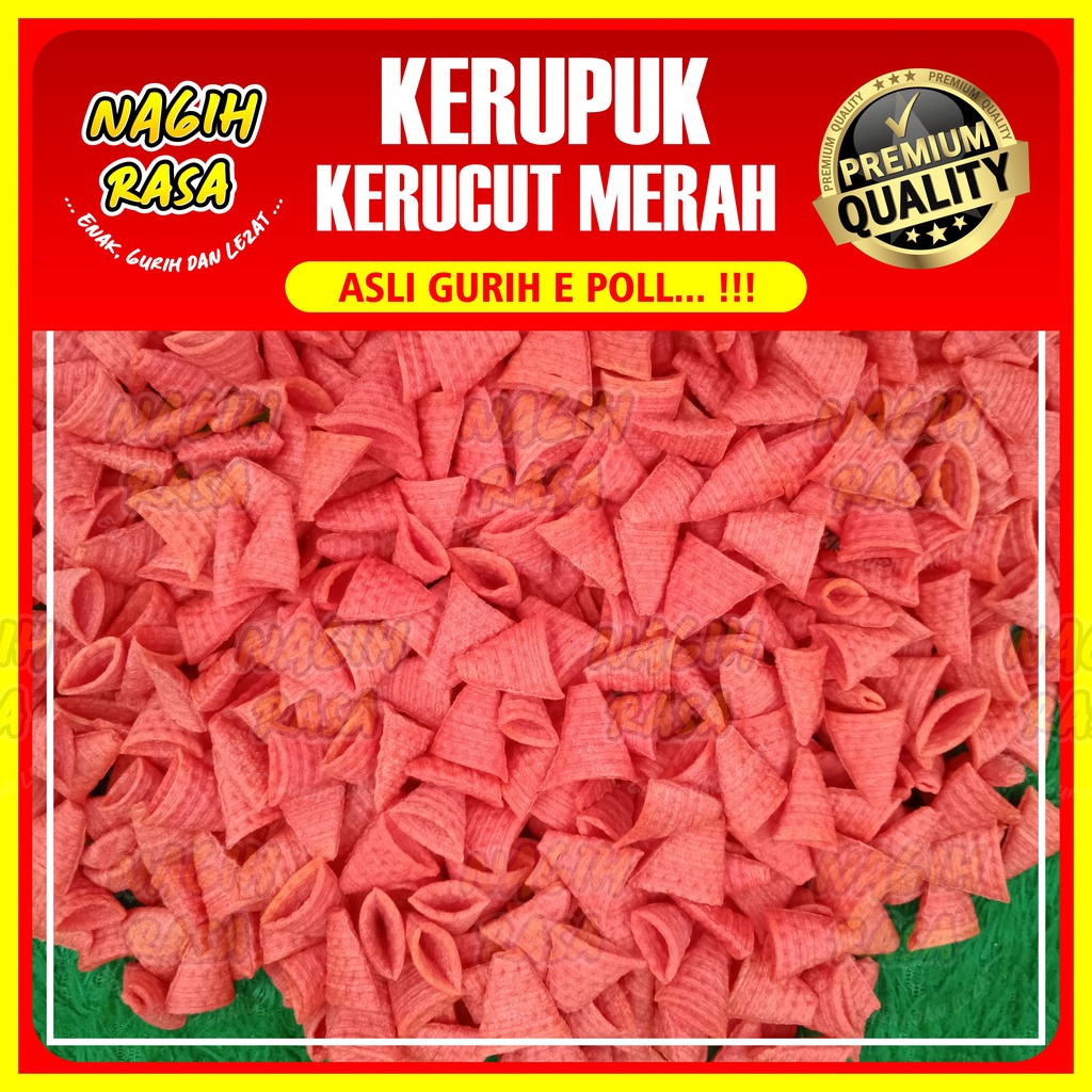 

KERUPUK SEBLAK MENTAH / KRUPUK KERING / KERIPIK KERUPUK LIBERTY KERUCUT WARNA