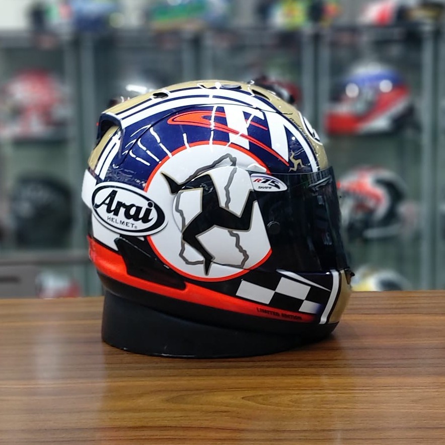 ARAI RX7X IOM TT 2015 SIZE M 2ND SECOND