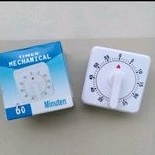 Timer Mechanical Manual / Timer Dapur / Timer Manual / Timer Medis
