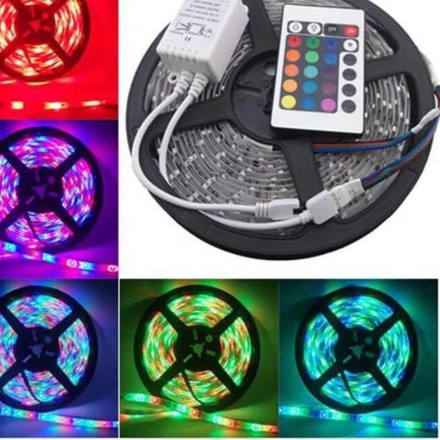 Booming Lampu LED STRIP SELANG 3528 2835 5M 220v 5 Meter RGB - Lampu LED Hias