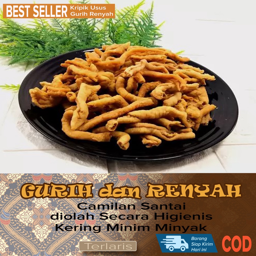 

BEST SELLER Jajanan Camilan Santai Kripik Usus Snack Usus rasa Mantaf GURIH dan Renyah diolah secara hati hati Bersih Higienis Hasil Kering Minim Minyak ~ Kripik Usus Kuchi jaminan Produk ORIGINAL 100%