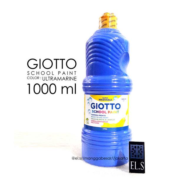 

Giotto School Paint Ultramarine 1000 ml ( Cat )