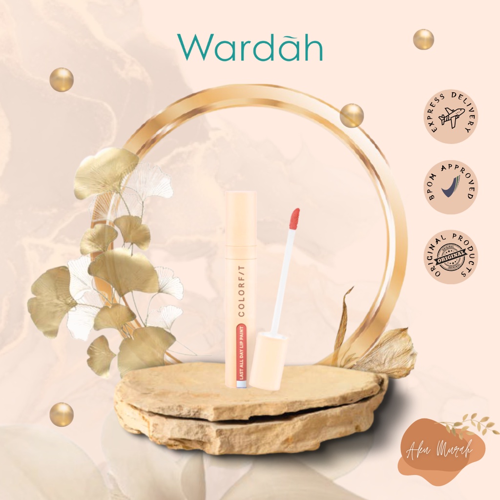 Wardah Colorfit Last All Day Lip Paint 4.2 g - Lip Cream