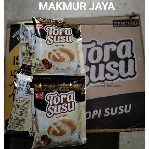 

TORABIKA KOPI SUSU FULL CREAM TORA SUSU 26gr (1 RENTENG ISI 10 SACHET)