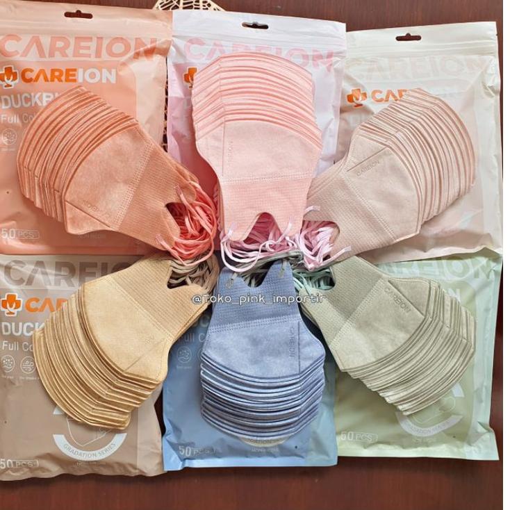 ㄳ MASKER DUCKBILL CAREION FULL COLOUR GRADATION SERIES | MASKER DUCKBIL DB MIX WARNA EMBOSS CAREION 