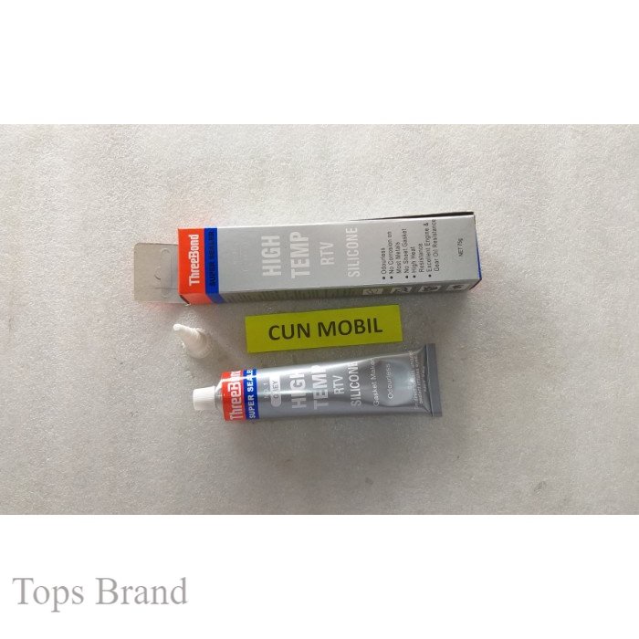 

Topsbrand Lem Threebond Grey High Temperatur RTV Silicone net 75 gr