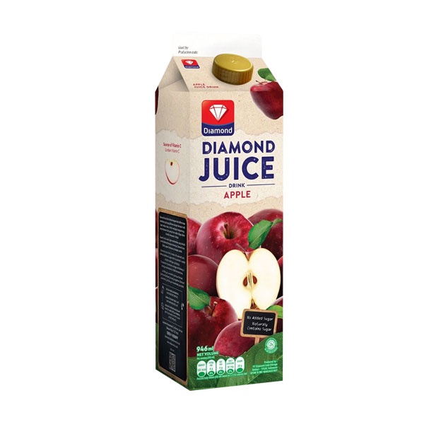 

DIAMOND JUICE APPLE 946 ML - JUS