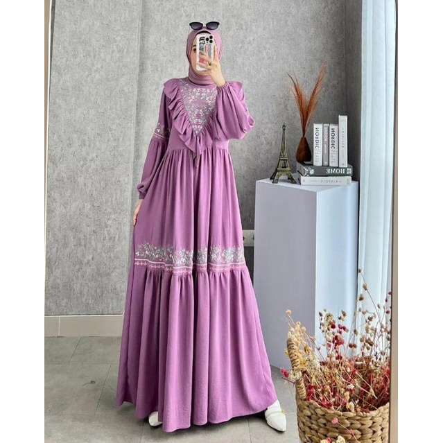 DRESS MUSLIM, Fashion Muslim, baju wanita, dress, gamis, Baju gamis, fashion wanita, Cyra Dress