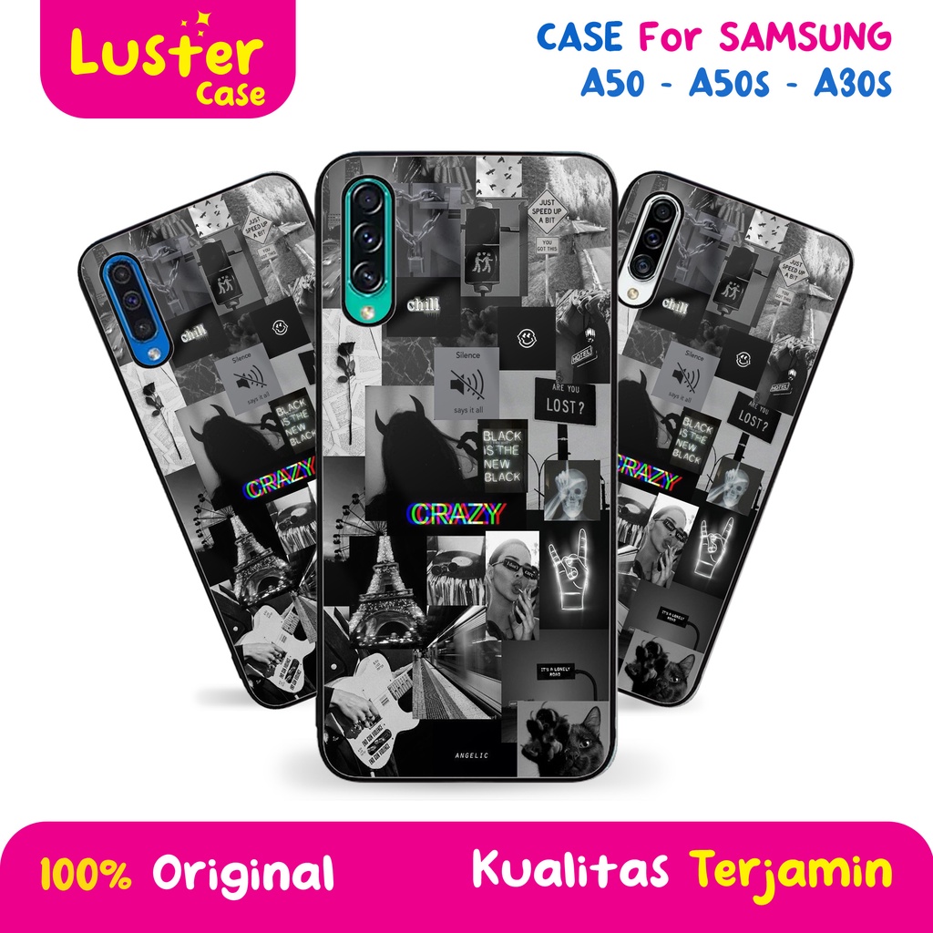 Case SAMSUNG A50/A50S/A30S  - Casing SAMSUNG A50/A50S/A30S [ BLCK ] Silikon SAMSUNG A50/A50S/A30S - 