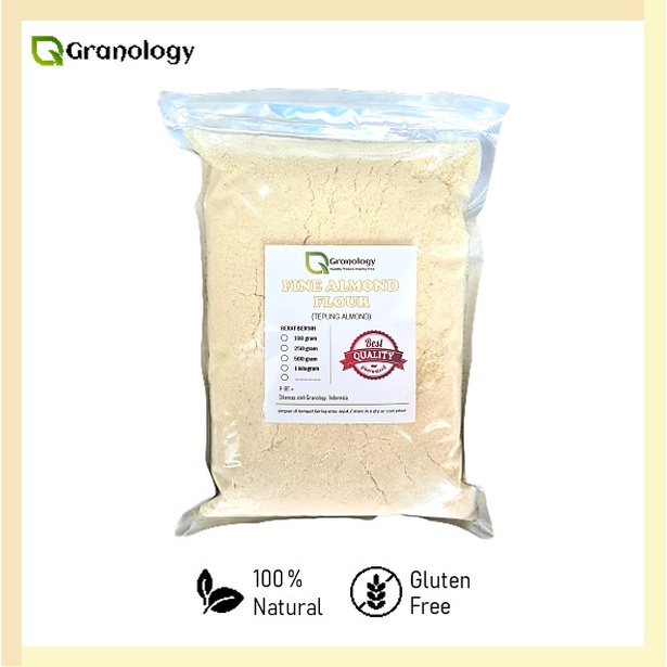 

NEW Tepung Almond / Almond Bubuk / Almond Flour (1 kilogram) by Granology