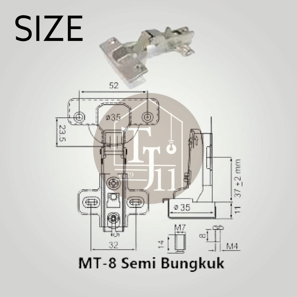 ENGSEL SENDOK HUBEN MT / MOTION TRACK HUBEN