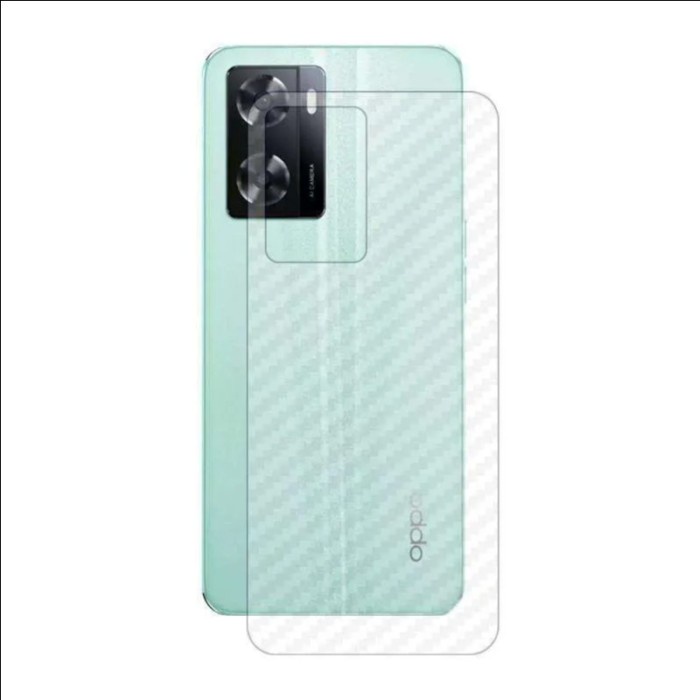 Back Skin Carbon Oppo A77s - Skin Carbon Oppo A77s