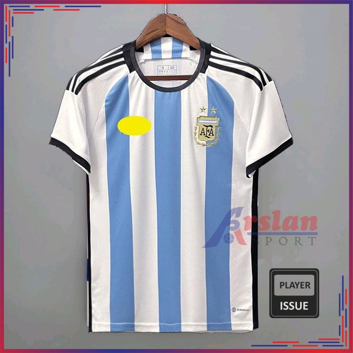 Jual Jersey Baju Bola Pria Argentina Home Player Issue