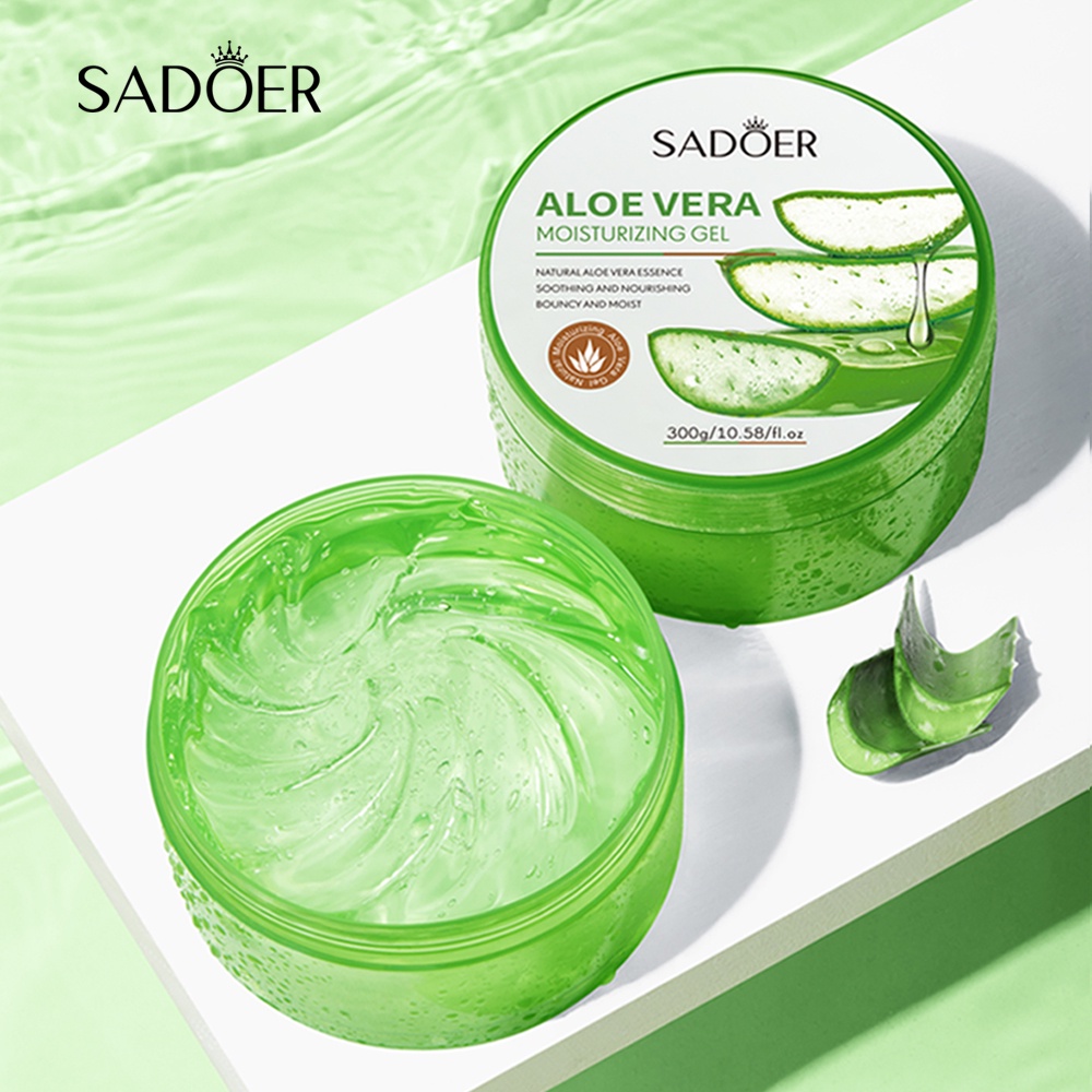 Sadoer Nature Aloe Vera Gel Lidah Buaya Aloe Vera Gel Murni Natural 300g