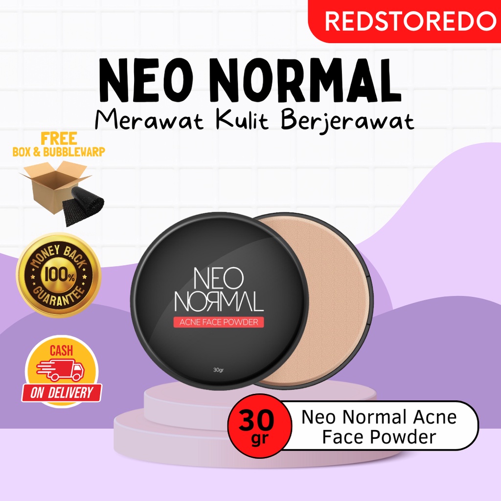 NEO NORMAL ACNE FACE POWDER NEO NORMAL ACNE FACE POWDER ORIGINAL NEO NORMAL ACNE POWDER Bedak Neo No