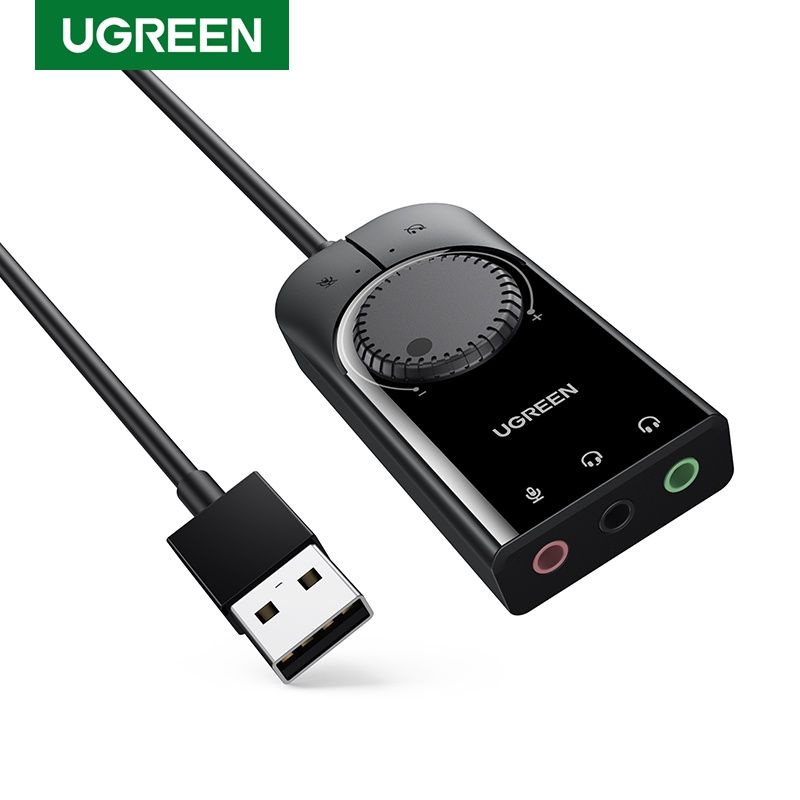 Jual Ugreen Sound Card Usb With Volume Control Shopee Indonesia