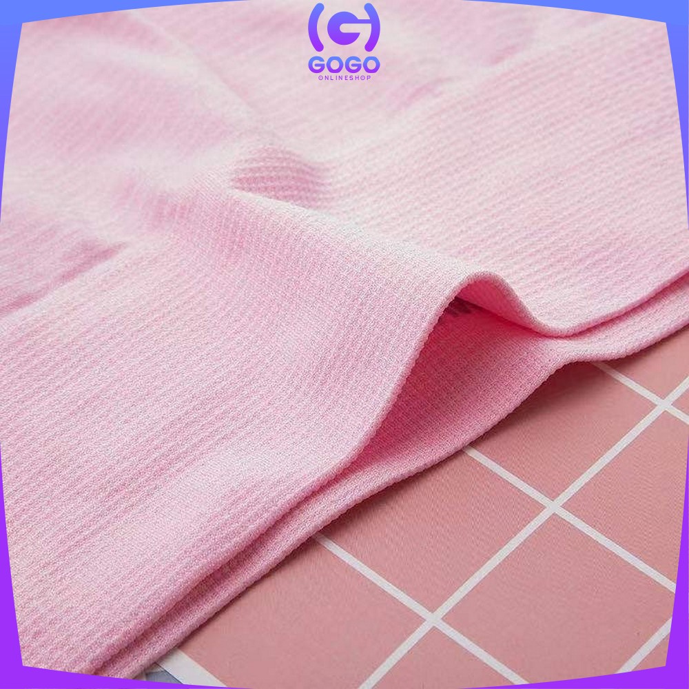 GOGO-P114 Celana Korset Bentuk Petak Boxer Celana Pendek Wanita / Korset Munafie Celana Dalam Cd Wanita Slimming Pants